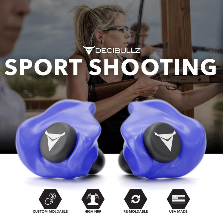 decibullz-nrr-31-custom-molded-earplugs-perfect-fit-ear-protection-for-safety-travel-work-and-shooting-blue