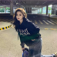 Ruo Bei Xuan 250G Plus เสื้อฤดูใบไม้ร่วงและฤดูหนาวผ้าฟลีซ/เสื้อกันหนาวมีฮู้ดสำหรับผู้หญิง