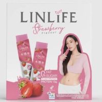 ลินไลฟ์ เจลลี่ กลิ่นสตรอเบอร์รี่ LINLIFE STRAWBERRY ( ผลิตภัณฑ์เสริมอาหาร ) ตรา ปนันชิตา 1 กล่อง มี 10 ซอง