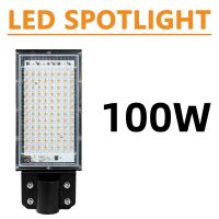 ไฟสปอตไลท์ LED สะท้อน AC180-240V 100W หลอดไฟถนนสปอตไลท์ไฟ LED กลางแจ้งลานสวนทางเดินในห้องครัว