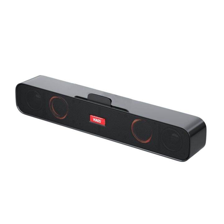 Rgb Speaker Bluetooth Sound Bar Wireless Usb Aux Wired Hifi Stereo