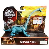 ในสต็อก Mattel Jurassic World HCL88 Fierce Power Tanystrpheus Camp Chalky แท้ไดโนเสาร์ Strike Motion Action Movable Joint