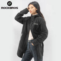 ROCKBROS เสื้อกันฝนกันน้ำ Windproof จักรยานจักรยาน Rainwear จักรยานไฟฟ้ามอเตอร์ไซค์ไฟฟ้า Commuter เสื้อกันฝนสำหรับผู้ชายผู้หญิง