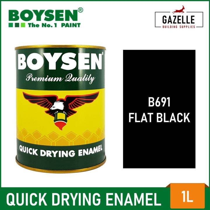 Original Boysen Quick Dry Enamel 1L (For Wood & Metal Surfaces