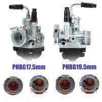 PHBG Motorcycle Carburetor Carb 17mm 17.5mm 19mm 19.5mm 21mm Carburedor For Yamaha KTM Puch Zuma Scooter 50cc 90cc BWS100