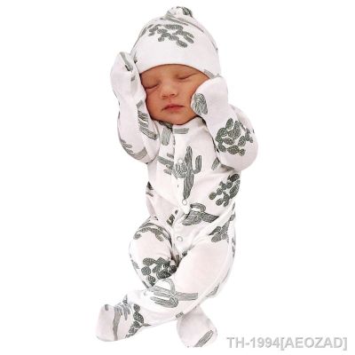 ☑✧✥ Macacão floral do recém-nascido macacão infantil conjunto de roupas algodão macacões para bebê menino e menina pijamas