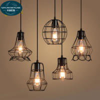 XMDS Nordicสไตล์Wrought Iron Chandelier Simpleโคมไฟเพดานตกแต่งสำหรับร้านอาหารและคาเฟ่