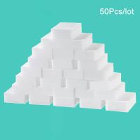 50Pcs/Lot Magic Sponge Multi-Functional Cleaning Eraser Melamine Sponge For Kitchen Bathroom Cleaning Accessories 100x60x20mm