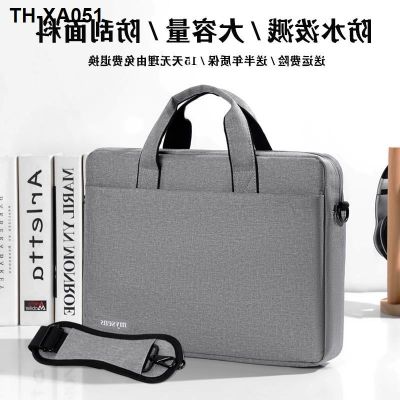 lenovo apple dell laptop bag for millet asus 15.6/13/14 inch 17.3 13.3 single men and women shoulder portable waterproof shockproof 15 inch 16.1 sleeve