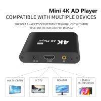 Mini Media Player 1080P Mini HDD Media เครื่องเล่นมัลติมีเดียวิดีโอ Full HD พร้อม SD MMC Card Reader 100Mpbs AU EU US Plug