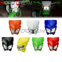 Motocross Enduro Dirt Bike Head Light Headlamp DRL Front Running Light For Suzuki RM 85 125 RMZ WR 250 450 Kawasaki KX KLX