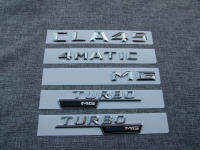 1 Set Trunk Emblem Number Letters Sticker for- for AMG CLA45 4MATIC