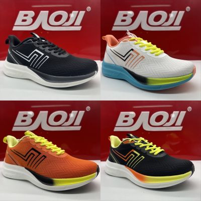 [New 06/2023] BAOJI บาโอจิ แท้100% รองเท้าผ้าใบผู้ชาย bjm724a