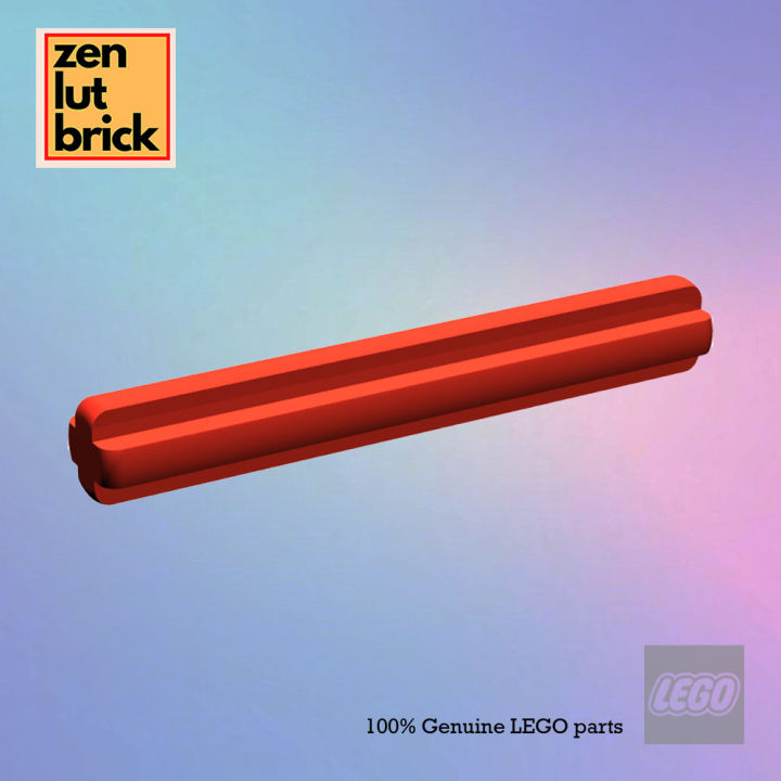 LEGO® Parts (Technic) 3705 6129995 – Cross Axle 4M [Bright Red] Lazada
