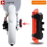 New Bicycle Waterproof Rear Tail Lights for Xiaomi M365/M365 Pro/Pro2 Electric Scooter Light LED USB Style Bike Cycling Portable