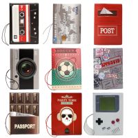 14x9.6cm PVC ID Card Documents Travel Passport Covers New 3D Stereo Camera/ Tape/ Chocolate/ Credit Card Style Passport Holders