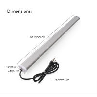 Full Spectrum Led Grow Light 80W Tube LED Phyto Lamps 85V-265V Grow LED Lamp Bar Hydroponic Plants Growth Lights Warm White Red