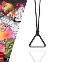 【CC】 Anime Man Denji Necklace Badge Metal Necklaces Pendant Chains Choker