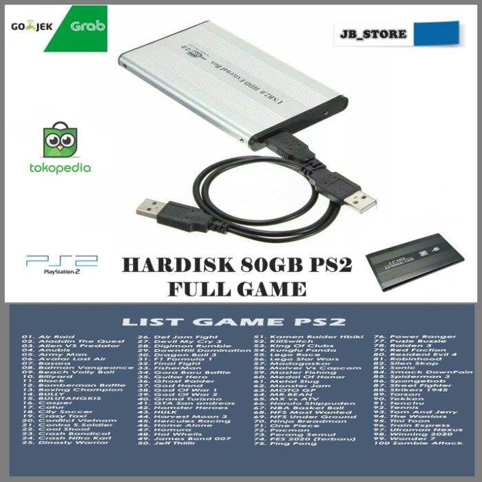 80gb Ps2 External Hard Drive full original original games Lazada PH