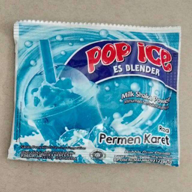 Pop Ice Aneka Rasa Minuman Es Blender 25gr isi 10 Lazada Indonesia