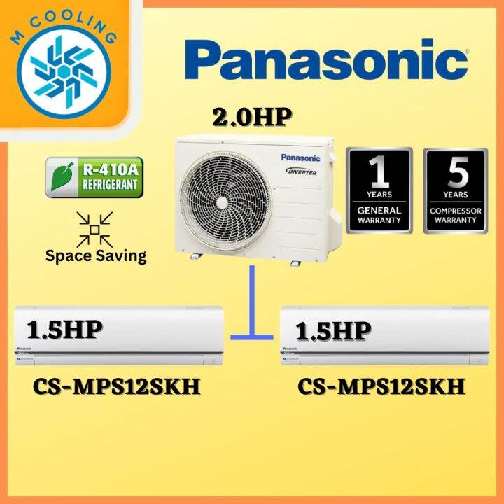 [INSTALLATION] PANASONIC MULTISPLIT AIR COND R410a INVERTER [ OUTDOOR