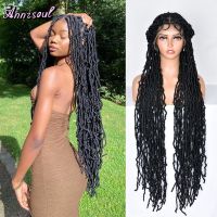 【jw】۞♞  Synthetic Braided Wig Crochet Hair Artificial Braid 40 Inch Curly Womans