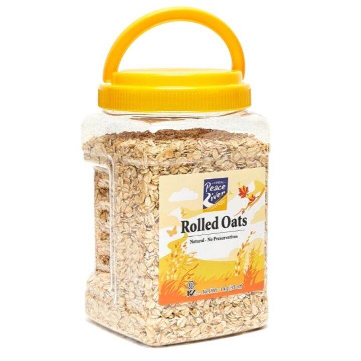 1kg Rolled Oats Whole Grain, High Fiber, and Delicious Breakfast