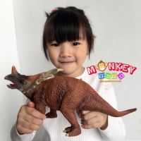 Monkey Toys - โมเดล ไดโนเสาร์ Styracosaurus ขนาด 33.00 CM (จากหาดใหญ่)