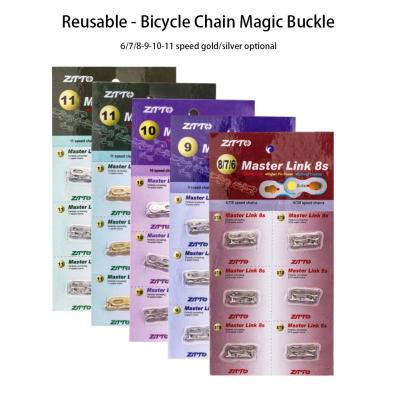 6 Pairs Bike Chain Quick Link Connector Lock Set MTB Road Bicycle Power Chain Quick Release Buckle for 6 7 8 9 10 11 Speed 2022 Adhesives Tape