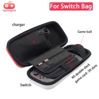 For Nintendo Switch Storage Bag Pokémon Ball Multifunctional Bag Host Card Tape With Sandwich Zipper Hard Bag Waterproof Case Cases Covers