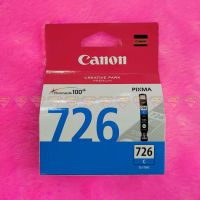 หมึกแท้ Canon 726 CYAN สีฟ้า จากศูนย์ Canon