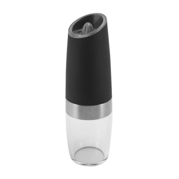 Electric Gravity Pepper Grinder, Automatic Salt and Pepper Mill Grinder