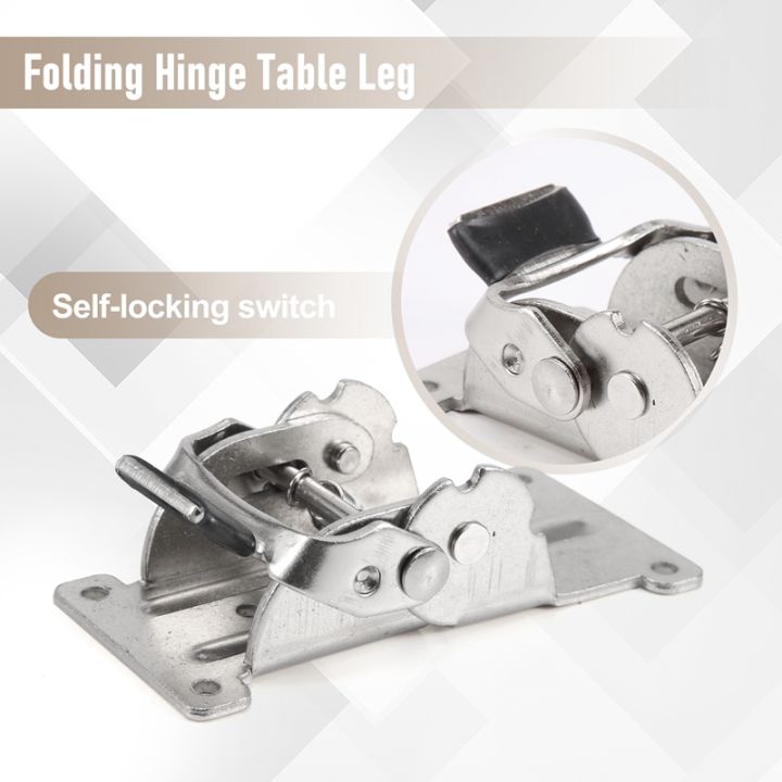 2pcs-0-90-180-degree-self-locking-folding-hinge-table-legs-silver-folding-coffee-table-furniture-hardware-cabinet-hinge