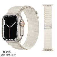 xiaozh Fashion nylon loop Strap for Apple Watch Series ultra 8 7 6 5 4 3 2 1 Correa for Iwatch band 42/44mm 41mm 45mm 49mm