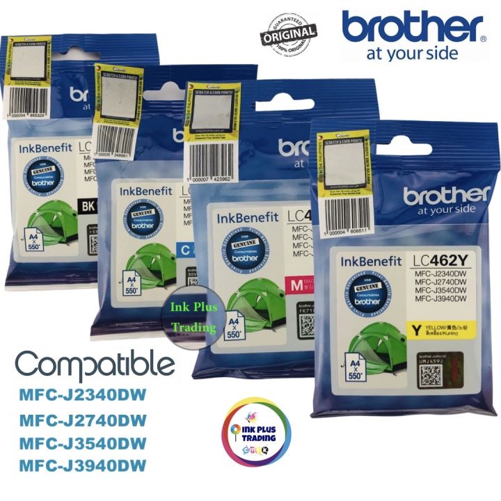 Original And Sealed Brother Ink Cartridge Lc462 For Mfc J2340dw Mfc J2740dw Mfc J3540dw 