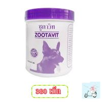 Zootavit ซูตาวิท อาหารเสริม แคลเซียม สุนัข ขนาด 380 เม็ด เลขทะเบียนอาหารสัตว์ 0108460027