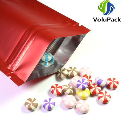 High Quality Smell Proof Plastic Mylar Bags Ziplock Bags Flat Bottom Tear Notch Pouches 100 X Aluminum Foil Mylar Packaging Bags