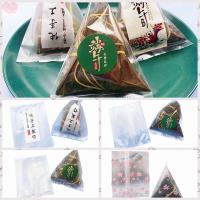 RAINBOW ฝ้าฝ้ากระ ถุงปิดผนึกเครื่อง zongzi โปร่งใสโปร่งใส พลาสติกทำจากพลาสติก กระเป๋าขนมไหว้พระจันทร์ จุดจุดจุด ที่ปิดสนิท ถุงของขวัญ เทศกาลเรือมังกร