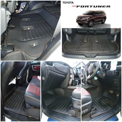 พรมรถยนต์ 6D โตโยต้า ฟอร์จูนเนอร์ (ปี 2015 - ปัจจุบัน), Toyota Fortuner (2015 - Now)