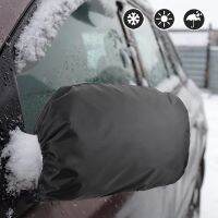 dfthrghd Car Side Mirror Snow Cover Winter Rearview Mirror Waterproof Cover Left and Right Side Mirror Protector Cloth Dust Cover