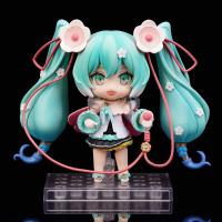 Toystoreshop 10.5Cm รุ่น Q Hatsune Miku 15th ครบรอบ #1940ของเล่นเด็กของขวัญโมเดลตุ๊กตาขยับแขนขาได้พีวีซีน่ารักสาวน่ารักของสะสม