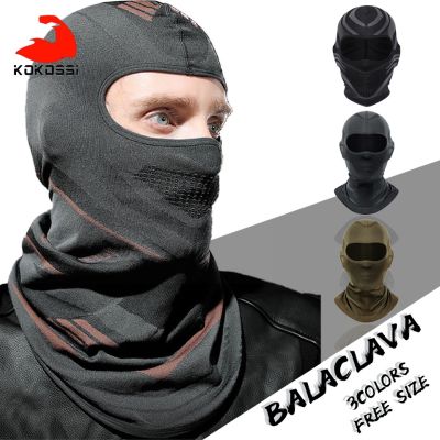 【CW】 KoKossi Thermal Balaclava Skiing Hiking Cycling Climbing Outdoor Face With Neck Protetion Windproof Headgear