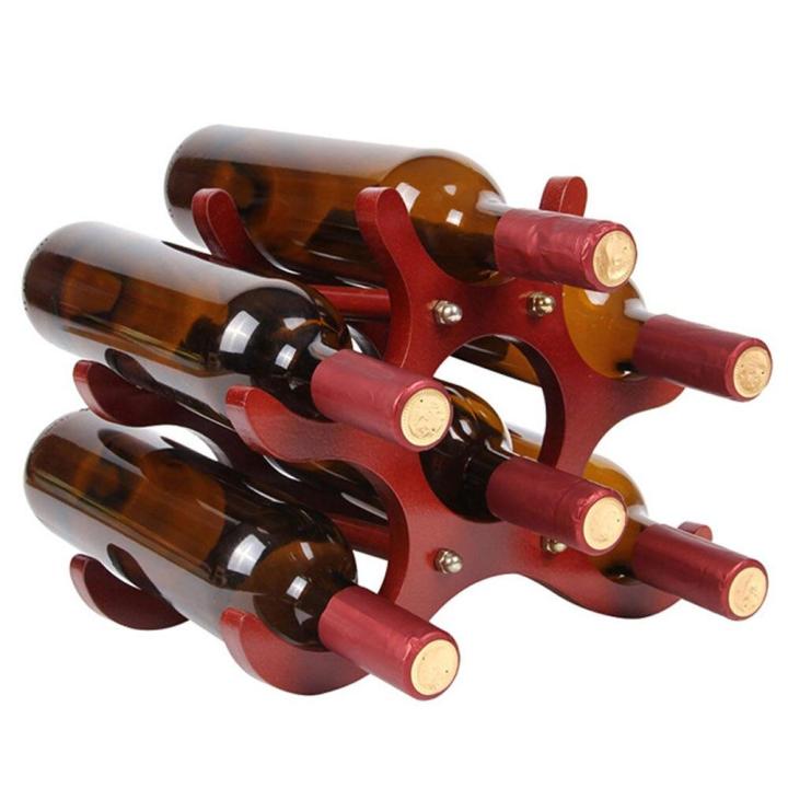 creative-wooden-style-wine-rack-6-pcs-wine-holders-wine-bottle-display-stand-organizer-bar-storage-racks