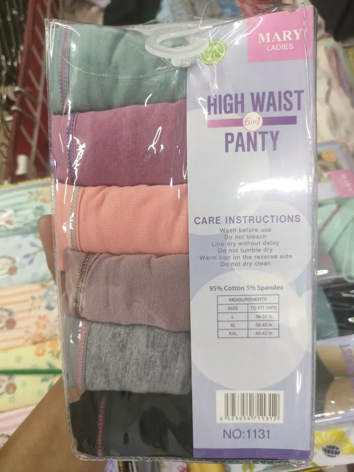 Highwaist underwear/panty cotton Spandex