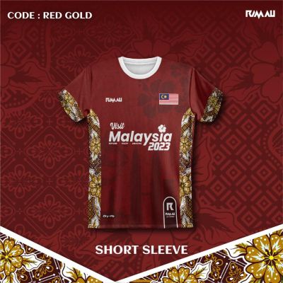 New FashionVISIT MALAYSIA 2023 RED GOLD COLLECTION 2023