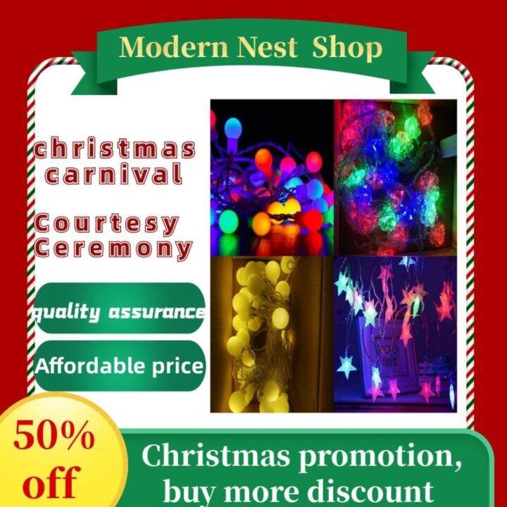 Christmas Lights Colorful Light 5meter 28L Indoor Outdoor Waterproof