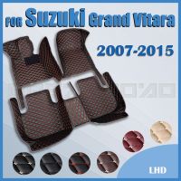 เสื่อปูพื้นรถยนต์สำหรับซูซุกิแกรนด์วิทารา (สี่ประตู) 2007-2009 2010 2011 2012 2013 2014 2015 2016 2017รถยนต์แผ่นแปะเท้ารถยนต์