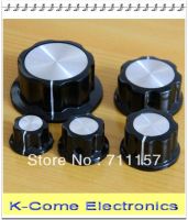 Diameter 6mm Bakelite knob For Shaft Rotary Pots Switch Boss Pedal Replacement Control Knobs 22.9x12.7mm A02 Knob Hole