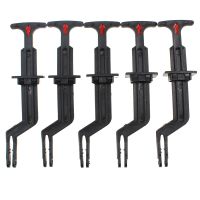 LARBLL 5PCS New Bonnet Hood Pull Catch Lock Release Handle Opener For Volkswagen VW Passat B5 98-04 3BC 3B0-823-593-C