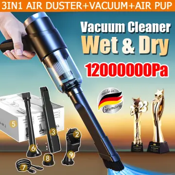 Wireless Car Vacuum Cleaner 9000PA 120W High Power Car Hoover USB  Rechargeable Handheld Vacuum Cleaner Home Cleaning Tools